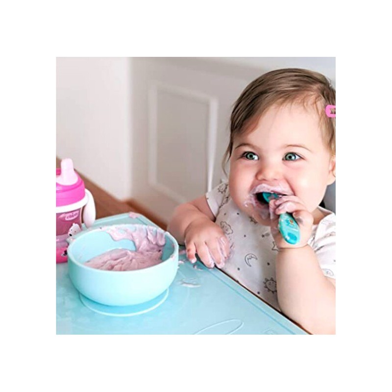 Taça Silicone Azul Take Eat Easy - Chicco