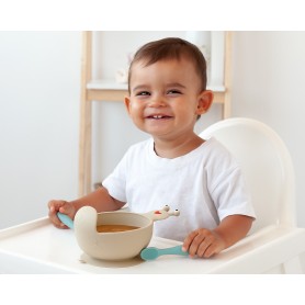Taça Silicone Caracol - Kiokids Taça Silicone Caracol - Kiokids