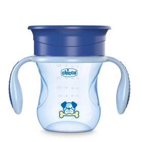 Copo Refeição 360º Azul 12m+ - Chicco Copo Refeição 360º Azul 12m+ - Chicco