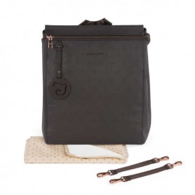 Mochila de Maternidade com Muda Fraldas London Coffee - Pasito a Pasito Mochila de Maternidade com Muda Fraldas London Coffee - Pasito a Pasito