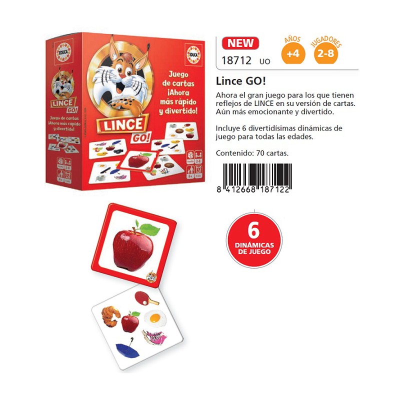 Jogo Lince GO! - Educa