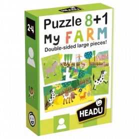 Puzzle 8+1 A Minha Quinta - Headu Puzzle 8+1 A Minha Quinta - Headu