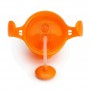 Copo com Palhinha 270ml Laranja - munchkin