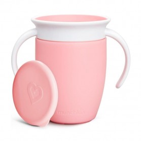 Copo Aprendizagem 360º Rosa - munchkin Copo Aprendizagem 360º Rosa - munchkin