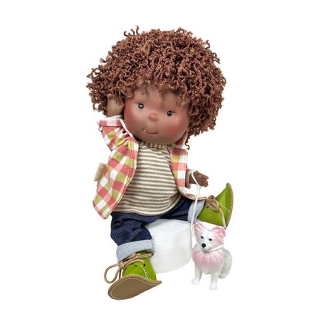 Boneco Pippo Africano com mascote - Nines D' Onil