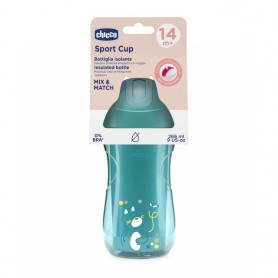 Copo Sport Térmico Mix&Match Verde 266ml - Chicco Copo Sport Térmico Mix&Match Verde 266ml - Chicco