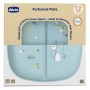 Prato com Divisórias Mix&Match Azul - Chicco