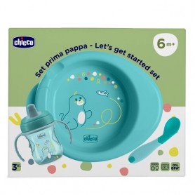 Conjunto de Papa Mix&Match Azul 6M+ - Chicco Conjunto de Papa Mix&Match Azul 6M+ - Chicco