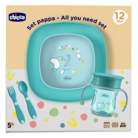 Conjunto de Papa Mix&Match Azul - Chicco Conjunto de Papa Mix&Match Azul - Chicco