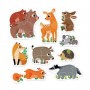 Puzzle Progressivo: Animais Floresta - Banana Panda