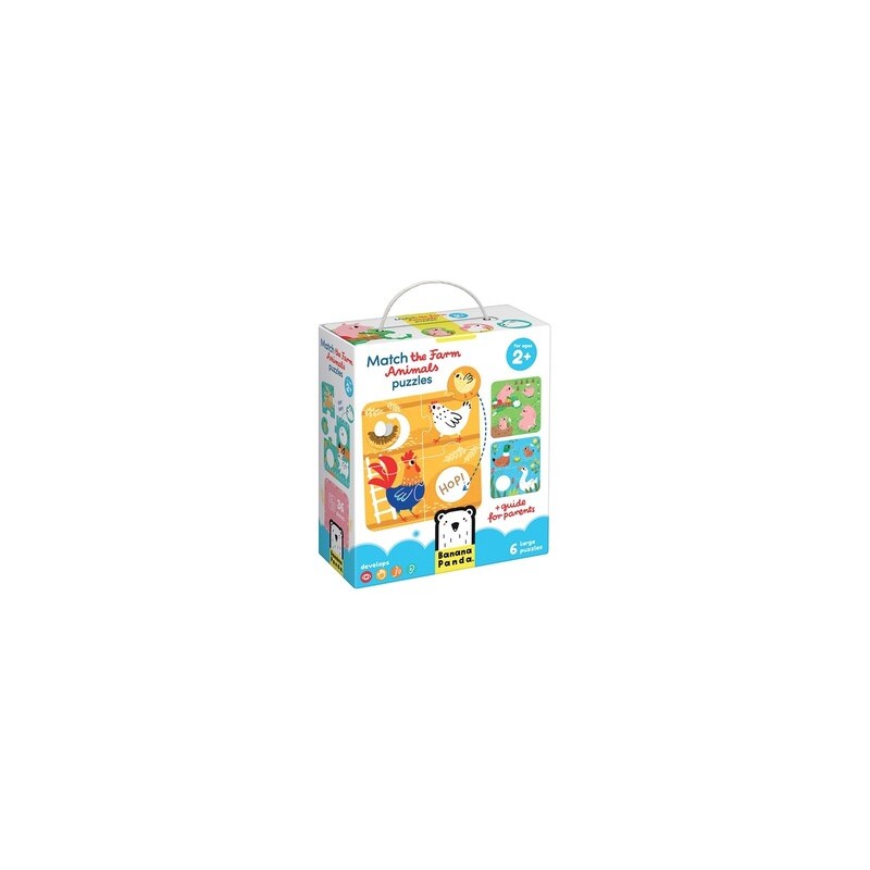 Puzzle Animais Quinta - Banana Panda