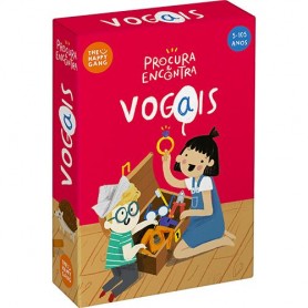 Jogo Procura e Encontra Vogais - The Happy Gang Jogo Procura e Encontra Vogais - The Happy Gang