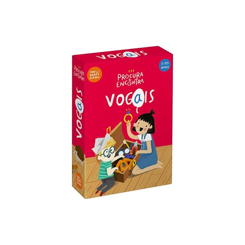 Jogo Procura e Encontra Vogais - The Happy Gang