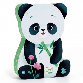 Puzzle Leo o Panda 24pçs - Djeco Puzzle Leo o Panda 24pçs - Djeco