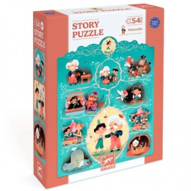 Puzzle Contos: Pinóquio 54pçs - Djeco Puzzle Contos: Pinóquio 54pçs - Djeco