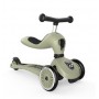 Trotinete Scoot&Ride One Olive 1-5 anos - Highwaykick