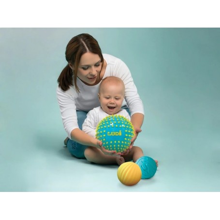 Conjunto 3 Bolas Sensoriais - Ludi