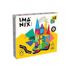 Conjunto Classic Imanix 32 peças - BrainToys Conjunto Classic Imanix 32 peças - BrainToys
