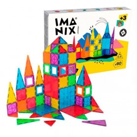 Conjunto Classic Imanix 60 peças - BrainToys Conjunto Classic Imanix 60 peças - BrainToys